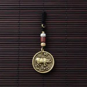[골드스마일]십이간지 펜던트 장식(돼지)