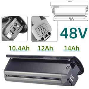 48V 14Ah 아벤톤 신치 스텝스루 전기자전거 텍프로 X 폴딩 자전거용 히든 리튬이온 배터리