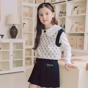 [롯데백화점]셀덴 자가드 풀오버 조끼 EDVK23W02