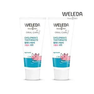 벨레다 고불소 어린이 치약 60g X 2개