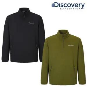 갤러리아 [디스커버리] 남성 그리드 반집업 티셔츠 (DMZT31054)