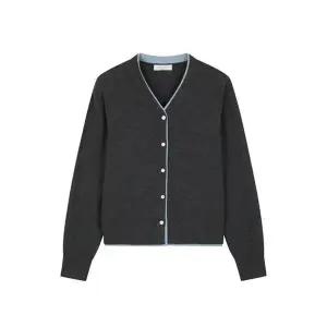 폴햄여성 캐시블렌드 브이넥 가디건 PHF4EC2010