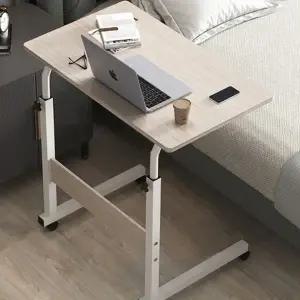 접이식 이동식 침대 책상 높이 사이드 테이블 책상 바퀴 조절