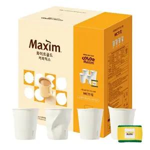 [동서식품]맥심 화이트골드 커피믹스 200T+MCTI컵 4종 중 1개 랜덤증정