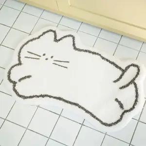 고양이 발매트 러그 욕실 주방 매트 귀여운 인테리어 발매트 욕실매트
