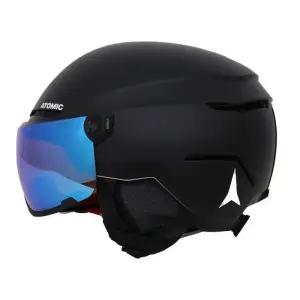 아토믹 컬러 화이트 성인용 스키 보드 고글 일체형 헬멧
