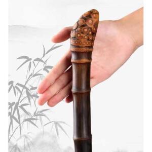 대나무 지팡이 스님 걸음 승려 수행자 촬영소품