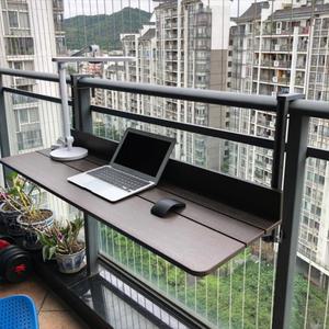 발코니 접이식 테이블 홈카페 스 가드레일걸이 발코니테이블 난간 걸이식 의자 단일