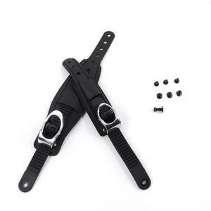 높은 가죽 스노우 스트랩 바인딩 발목 액세서리 보드 시스템 스트랩이있는 버클