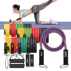 멀티튜빙세트 전신운동 어깨스트레칭 남자홈트레이닝 기구 탄력