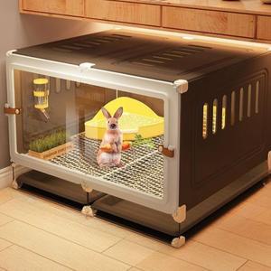 공간 토끼 하우스 철장 케 토끼집 토끼장 야외 소형동물 빌라 특산품 대형 대형개집