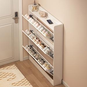 초슬림신발장 현관 좁은 공간 신발 문뒤 절약 신발정리 115CM 800 틈새신발장