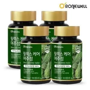 [로니웰] 로니웰 릴렉스케어 여주정 (500mg90정) 3+1 총4통