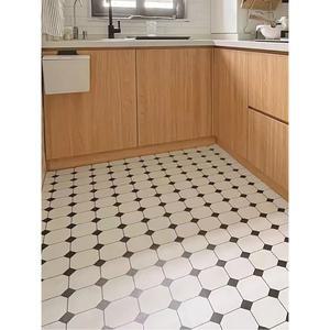 특대형 주방 매트 형 복도 규조토발매트 반점 네모네모 흡수 PVC 160 부엌 러그