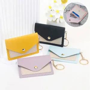 [하프클럽/]체인 슬림 명함지갑 키링고리 심플 카드지갑