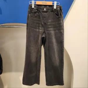 에스핏 HC23 기모 흑청 와이드 인타록데님 팬츠  SJY711FJPT44