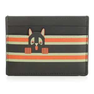 로에베 퓨처리스트 캣 멀티컬러 가죽 카드지갑 C643322X53 0155