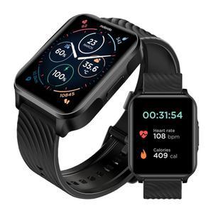 모토로라 모토 워치 70 - 일상 착용을 위한 및 피트니스 블루투스 스마트워치, 고급 기능, 최대 10일 배터리 수명 - 안드로이드 및 iOS와 호환, 팬텀 블랙