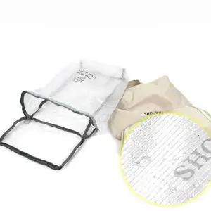 그레이 방수 신발 가방 신발가방 반투명방수신발