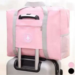 여행용 보스턴백 캐리어 결합 대용량 보조가방