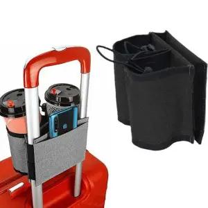 여행 캐리어 가방 손잡이 컵홀더 소품 부품 블랙