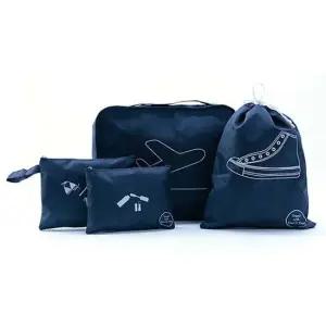 빠띠라인 여행용 의류 신발 파우치 4종세트