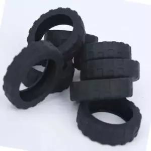 실리콘 캐리어 바퀴 커버 블랙 슈즈 스크래치 충격흡