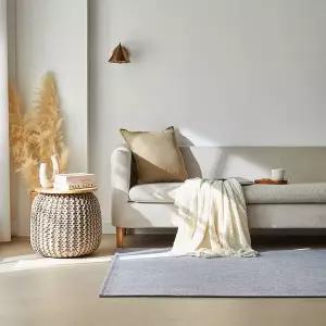 [아담데코] 셔닐 벨넷 리브 카페트 러그 60x12060x120