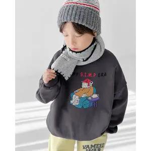 [리틀브로] (아동)코코베어기모맨투맨[티셔츠BFJ7650B]