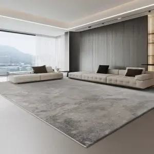모던 심플 거실 고급 러그 그레이톤 북유럽 스타일 소파 카페트 미끄럼방지