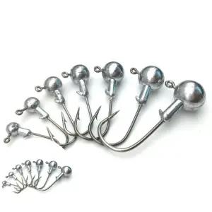 꺽지낚시 지그헤드 벌크 2G 50개