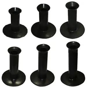 타석 교체용 고무티 골프연습장용 6개 개인 꽂이 플라스틱 고무 장용 용품 스크린용품