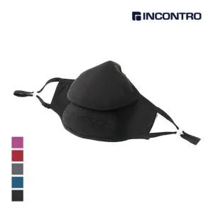 인콘트로 3D 커튼 방한 마스크 패션 김서림방지 패션 입체 인체공학 김서림방지 겨울마스크 안면마스크