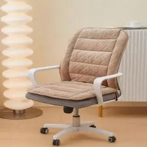 올원픽 의자온열매트 등받이 사무실 1인용 매트 방석