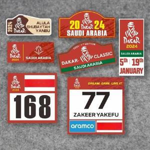 2024 사막 다카르 랠리 게임 자동차 스티커 바디 범퍼 윈도우 오토바이 노트북 벽 비닐 필름 데칼 튜닝 액