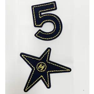 샤넬뷰티 홀리데이 자수 와펜 숫자5 & 별 #커스텀#꾸미기