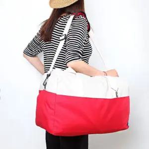 [라일리] Rly 여행 보스턴백 큰가방 투톤 가방 빅사이즈 레드