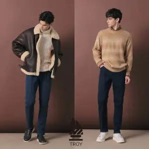 [트로이] 25FW 겨울 본딩 데님 2종 남성