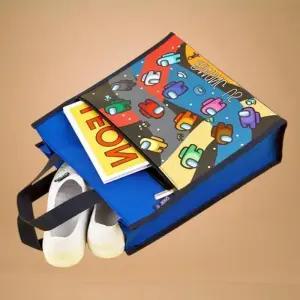 [룽스]보조가방 란도셀 신발주머니(블루)초