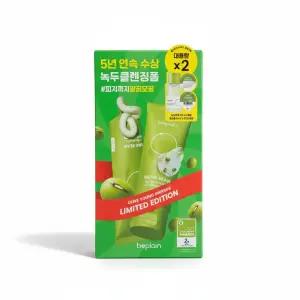 비플레인 녹두 약산성 클렌징폼 160ml 2개