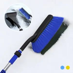 겨울 자동차 앞유리 성에 눈제거 길이조절 차량용 성애제거기 눈빗자루 스노우 브러쉬 제설 서리 눈치우기
