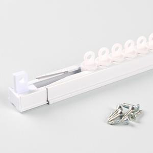 커튼레일 화이트 6자