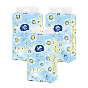 빈다 울트라 소프트 미용티슈 2겹, 150매, 5개입, 3팩