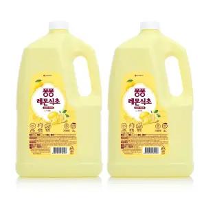 [내일도착]퐁퐁 주방세제 레몬식초 용기형 3L 2개