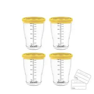 [베베락] 엘파 이유식 밀폐용기 280ml(4P)