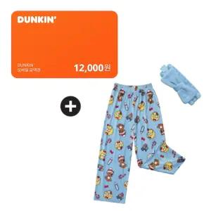 [던킨] 1.2만원 금액권 + 심슨 홈웨어세트(매기)_유의사항 확인 필수