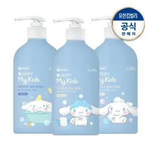 그린핑거 시나모롤 마이키즈 프레쉬 샴푸+워시+로션500ml