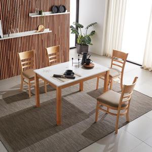 동서가구 캐빈 식탁 세트 2탄 묶음딜 2인/4인 / 4인용식탁 2인용 원목 테이블 카페 식당 의자 다이닝테이블