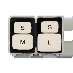 [브랜든][24인치]여행 압축 파우치 캐리어세트(S+S+M+L)