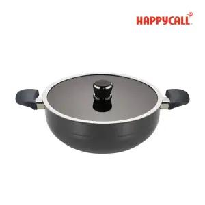해피콜 조이쿡 티타늄 IH 파티웍 28cm+유리뚜껑